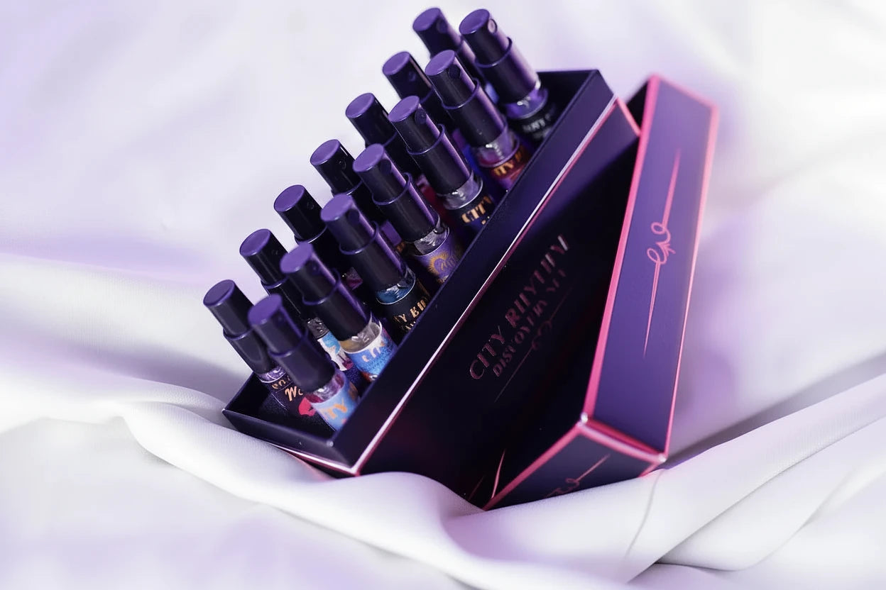 香水(ユニセックス) City Rhythm Discovery Set 14x2ml City Rhythm Mini 2ml Discovery Set – City Rhythm Fragrance