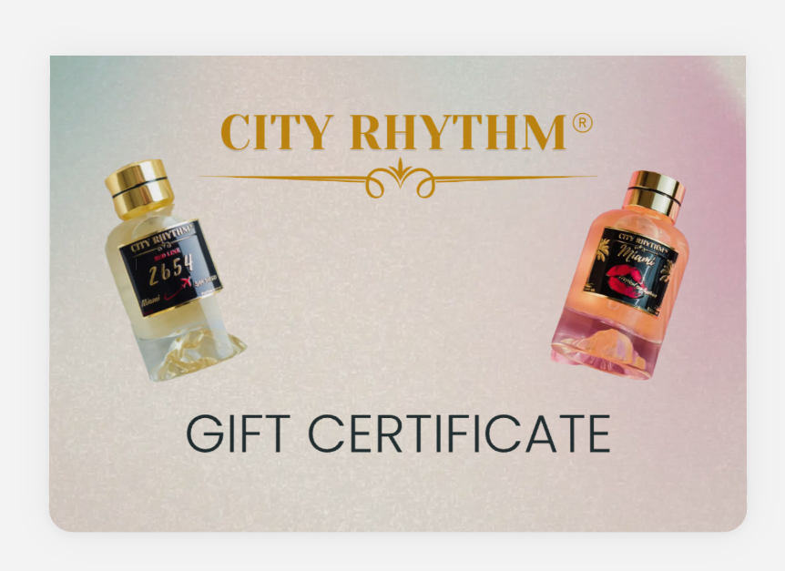 City Rhythm Fragrance Gift Card